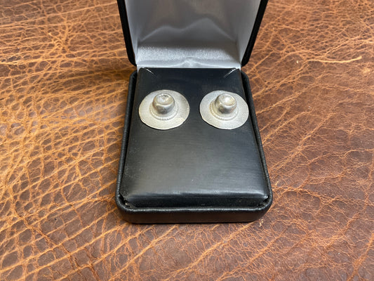 Sterling Silver Hat Earrings