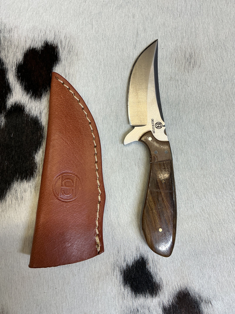 Fixed Blade Wood Handle Knife