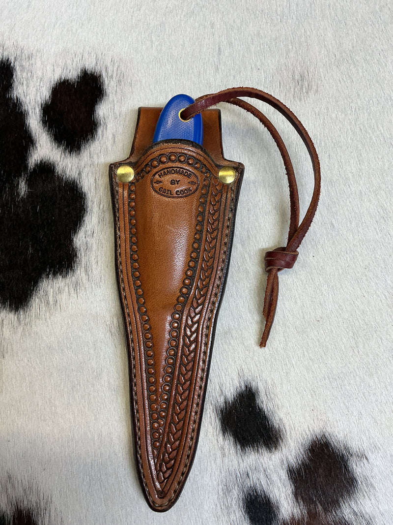 Gail Cook Fixed Blade Knife w/Sheath