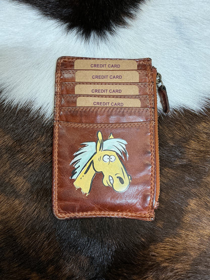 Hand Painted Card Wallets