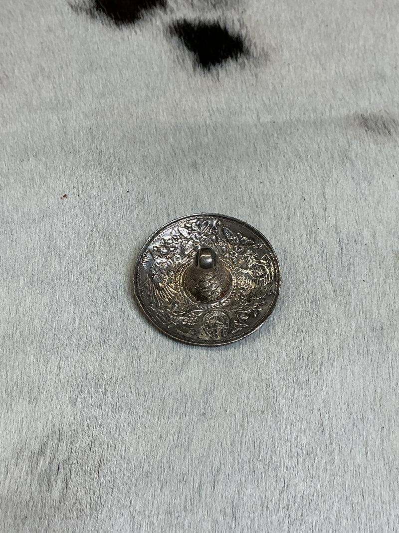 Vintage Large Sombrero Pin/Pendant