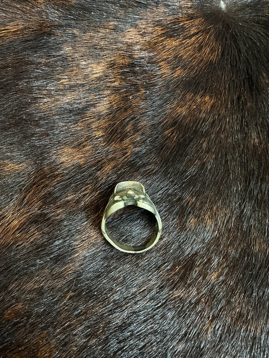 Sterling Silver Saddle Ring