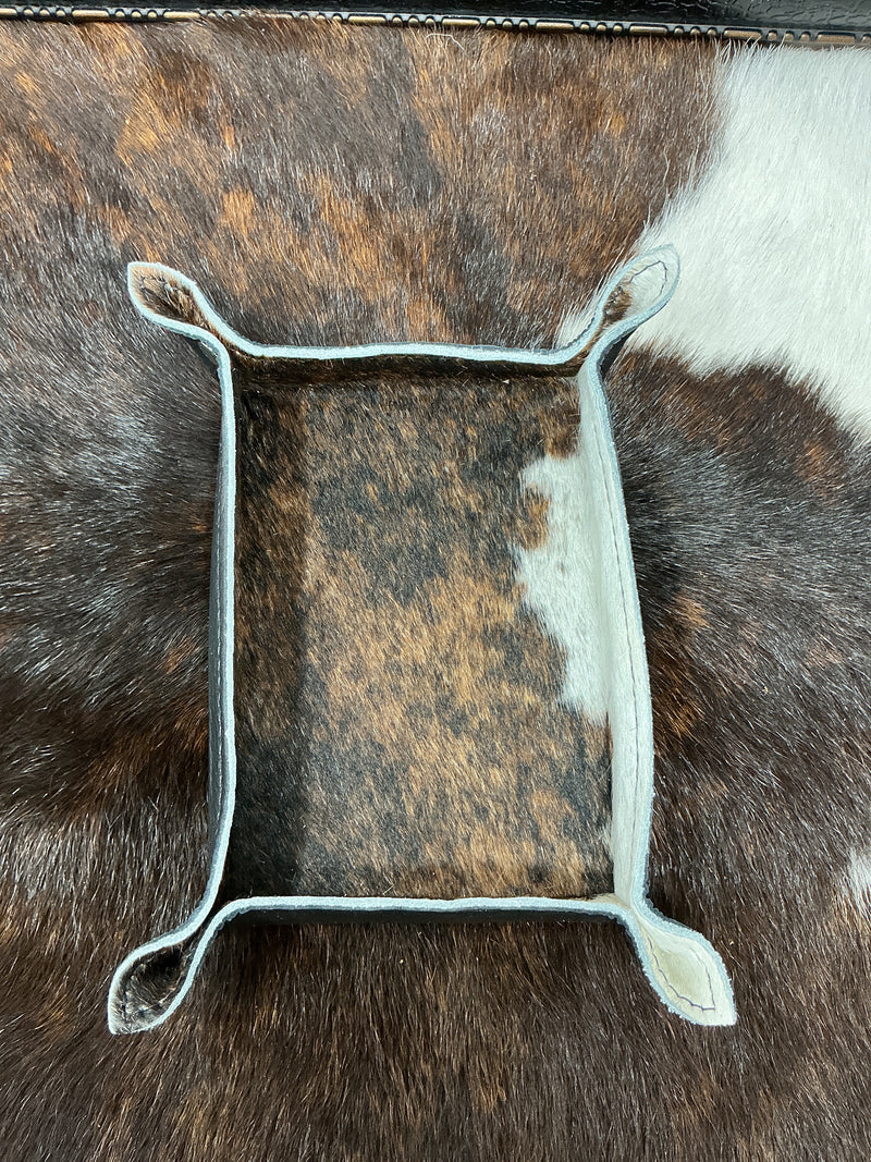 Small Cowhide Tray