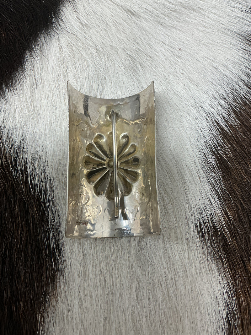 Stamped Sterling Silver Hair Cuff