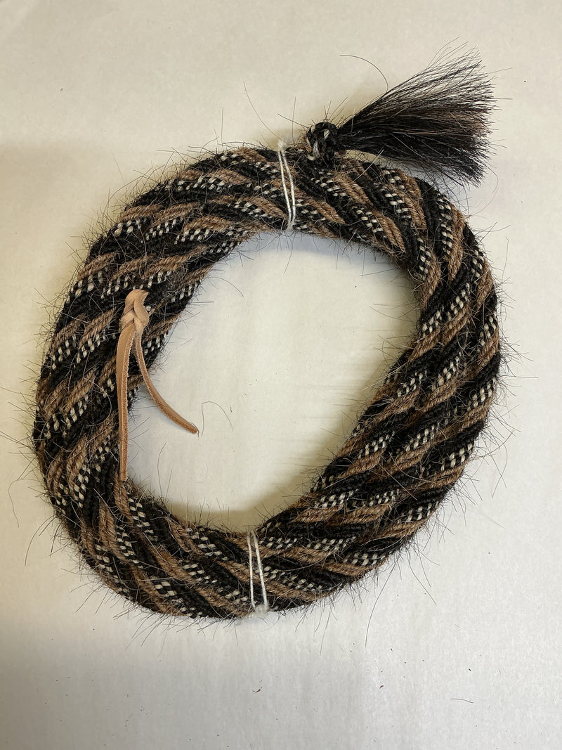 3/8" Mane Hair 6 Strand Mecate