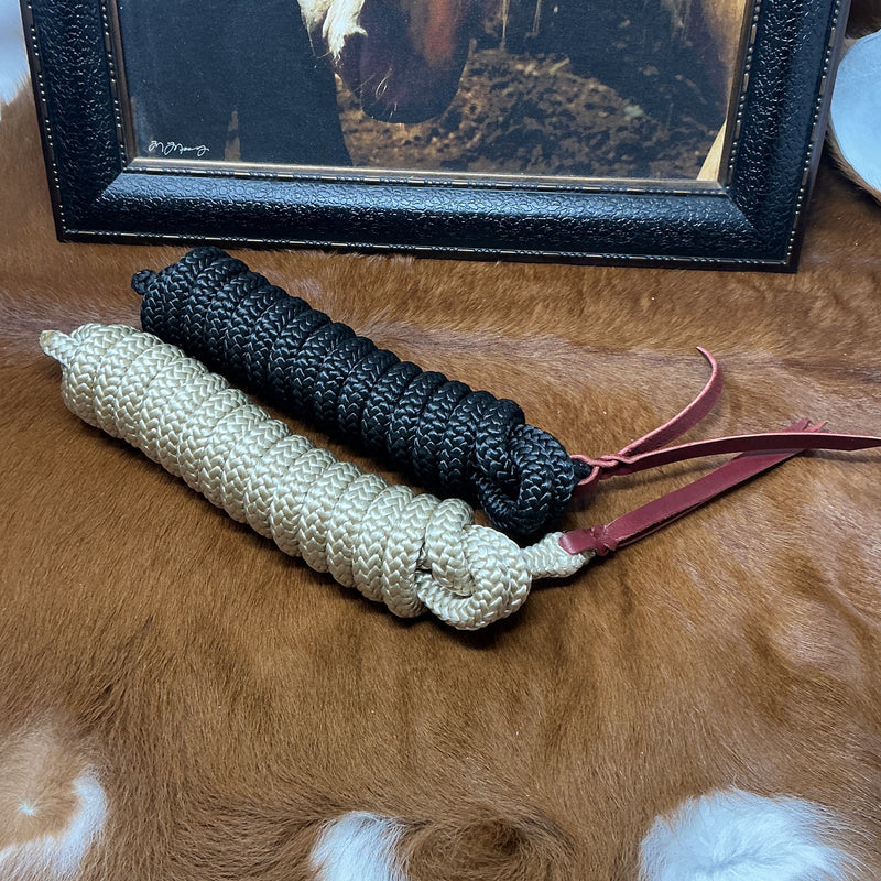 Polyester w/Nylon Core Lead Rope 12'