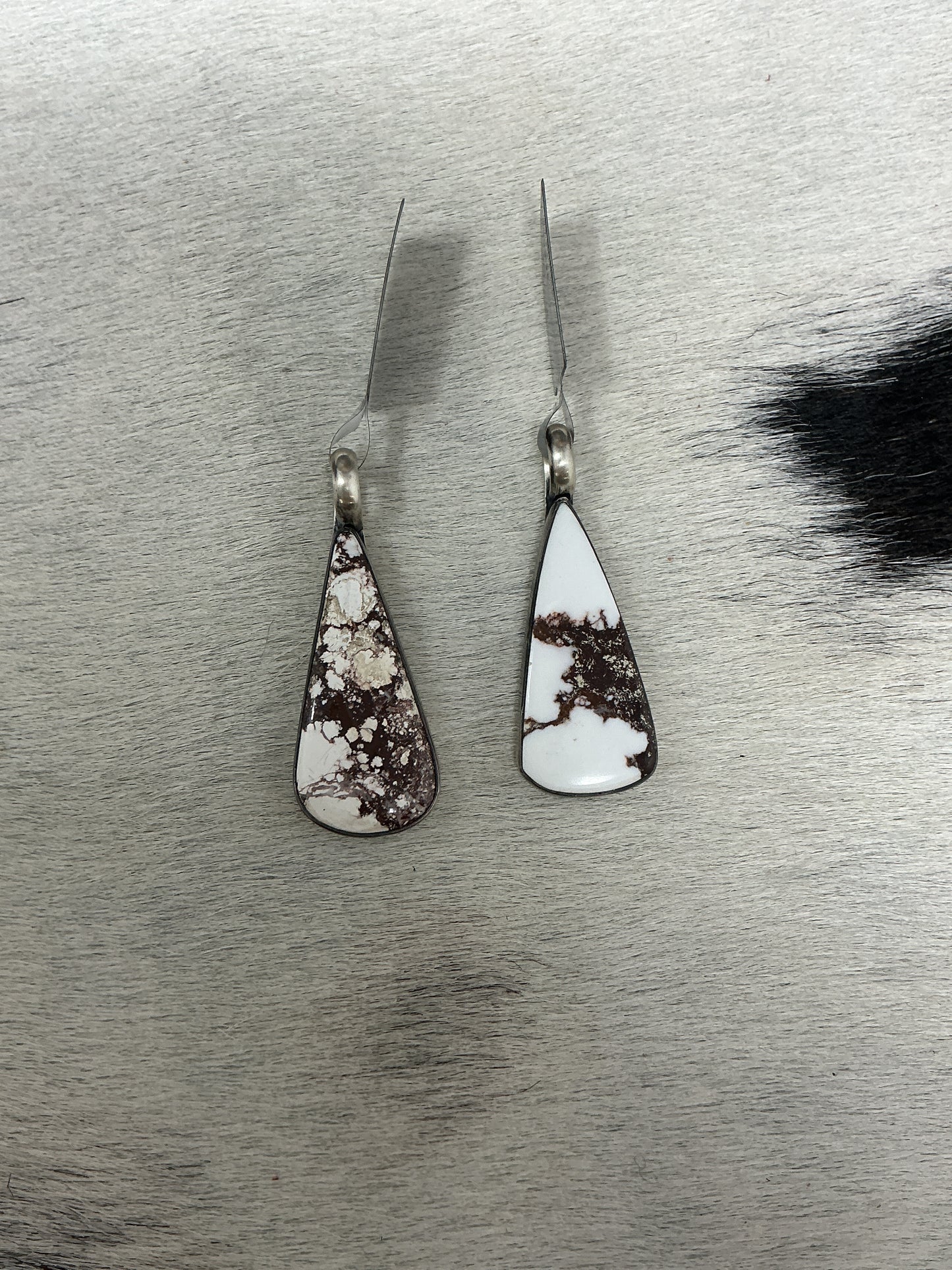 White Buffalo Teardrop Pendant