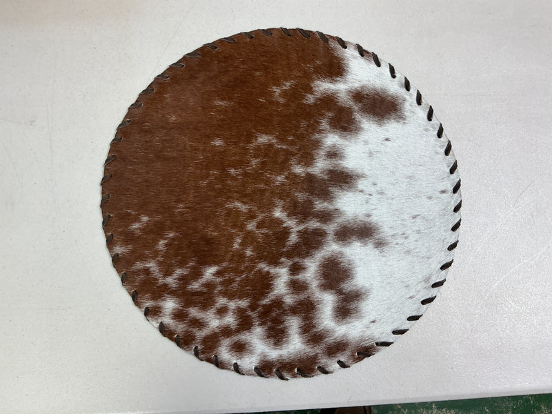 Cowhide Placemat - Round