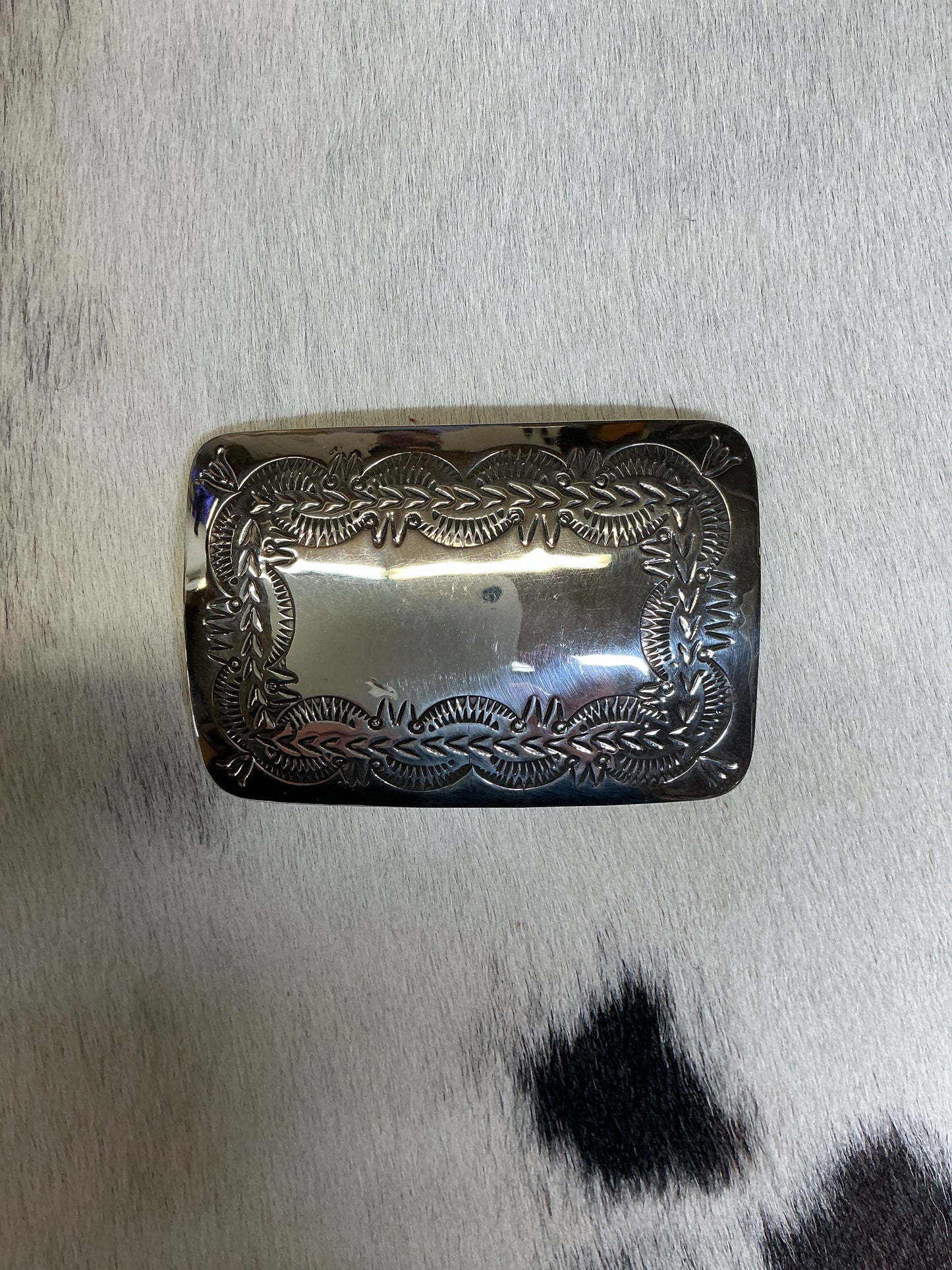 Sterling Silver Belt Buckle