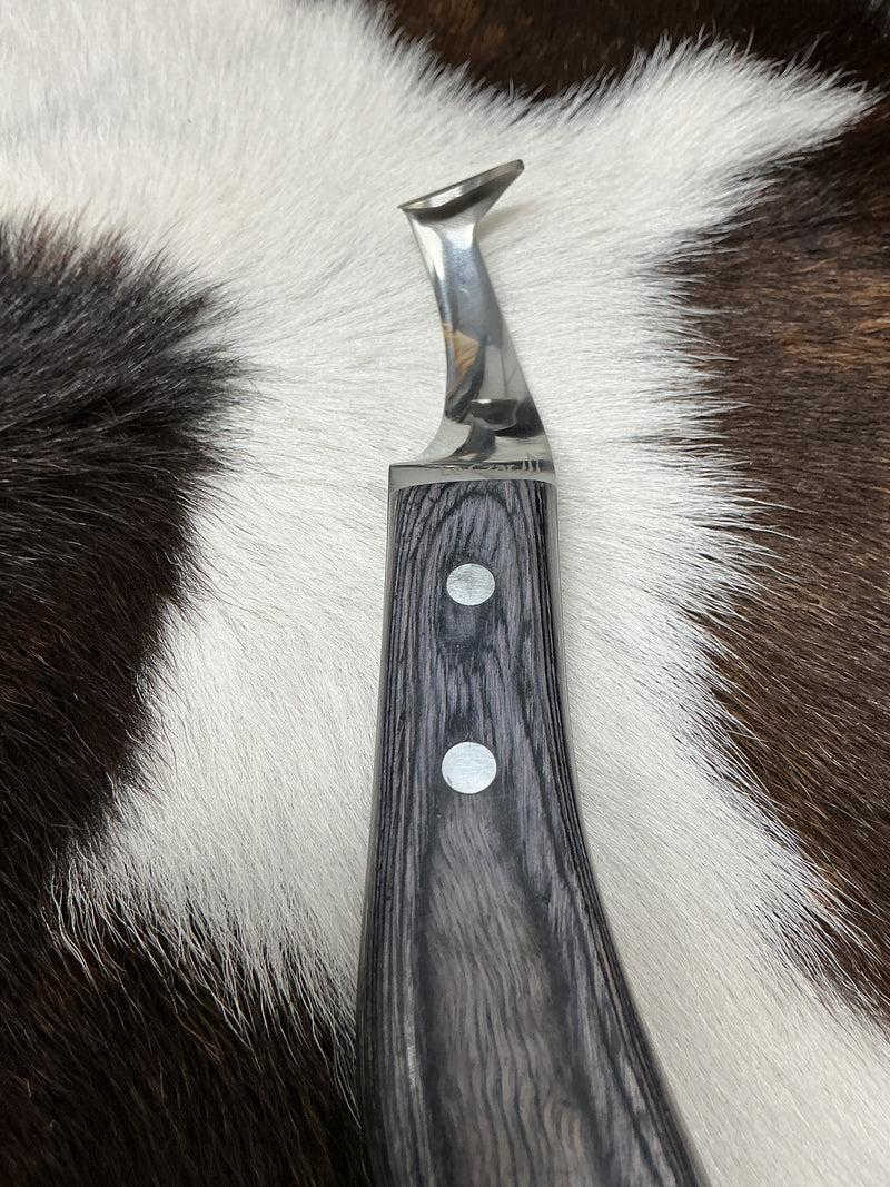 Short Blade with Rhino Hook Hoof Knife, Right Hand