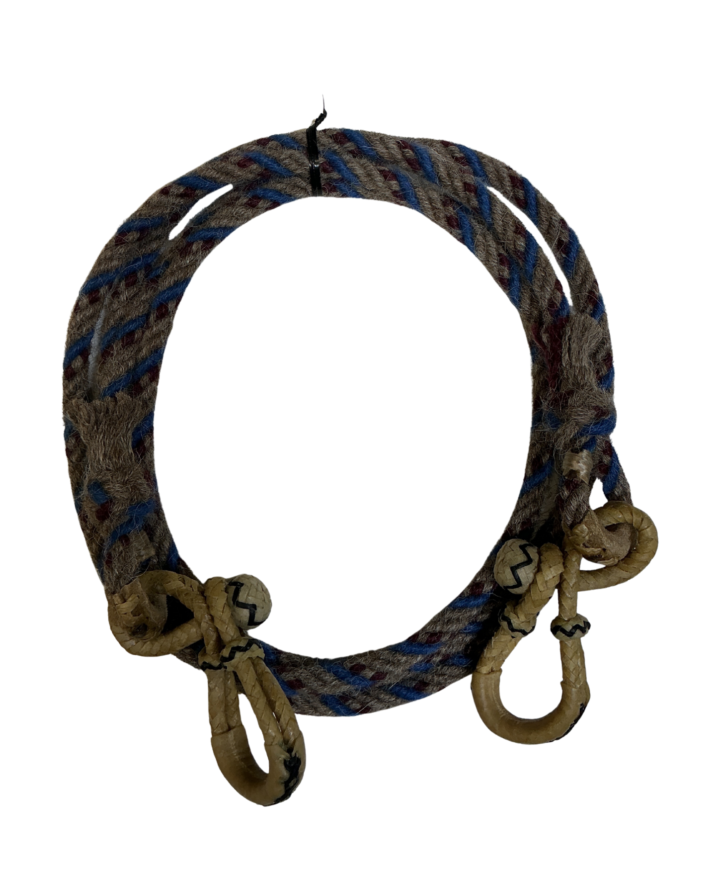 Alpaca Roping Rein W/Rawhide Connectors