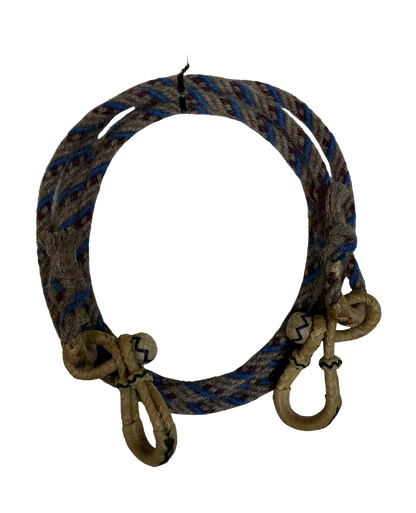 Alpaca Roping Rein W/Rawhide Connectors
