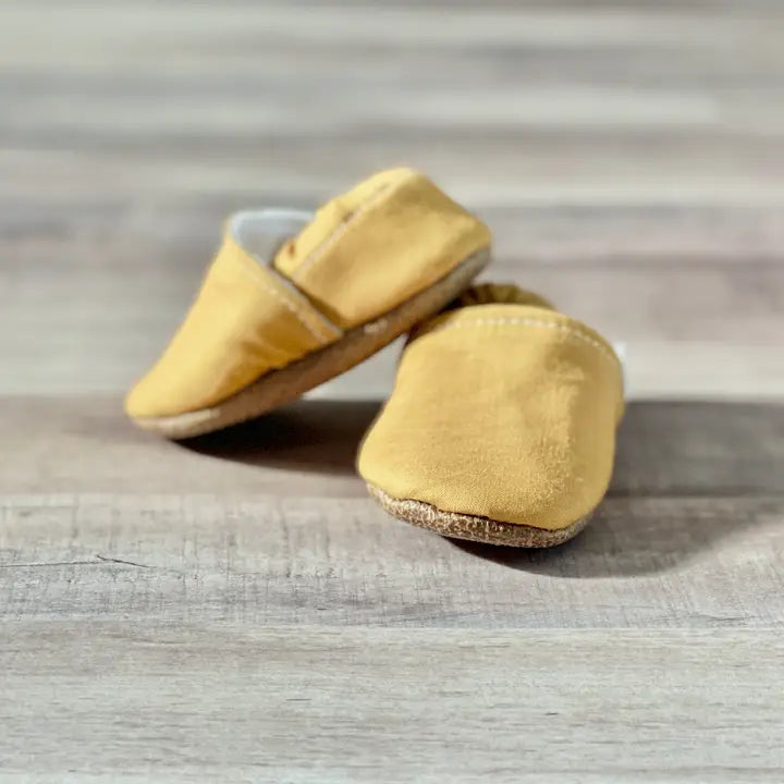 Mustard Yellow Baby Moccasin