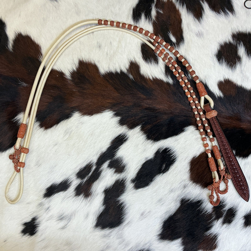 Braided Nylon George Moore Reins & Romal