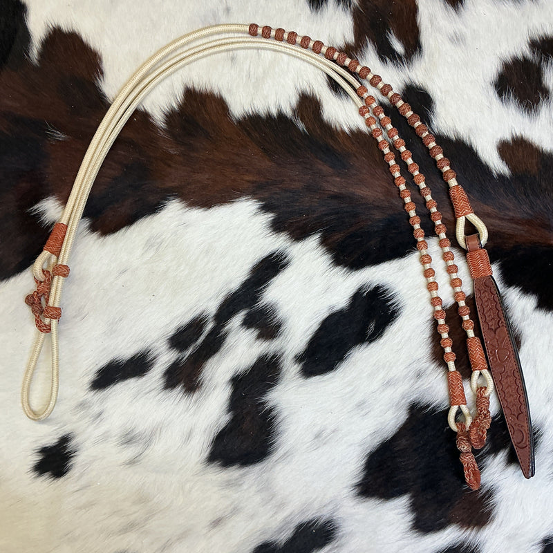 Braided Nylon George Moore Reins & Romal