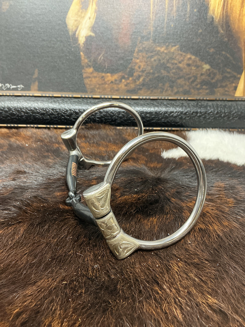 HR09- Offset D-Ring Snaffle Bit