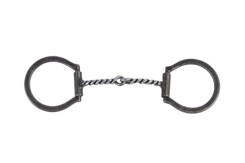 073 - Twisted D-Ring Snaffle