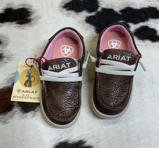 Ariat Toddler Lil' Stompers Brown Floral
