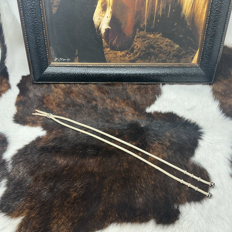 Fine Braided Rawhide Stampede String