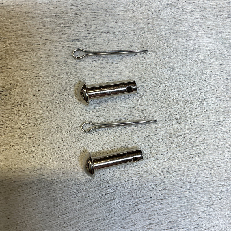 Rowel Pins w/Cotter Pins- Pair