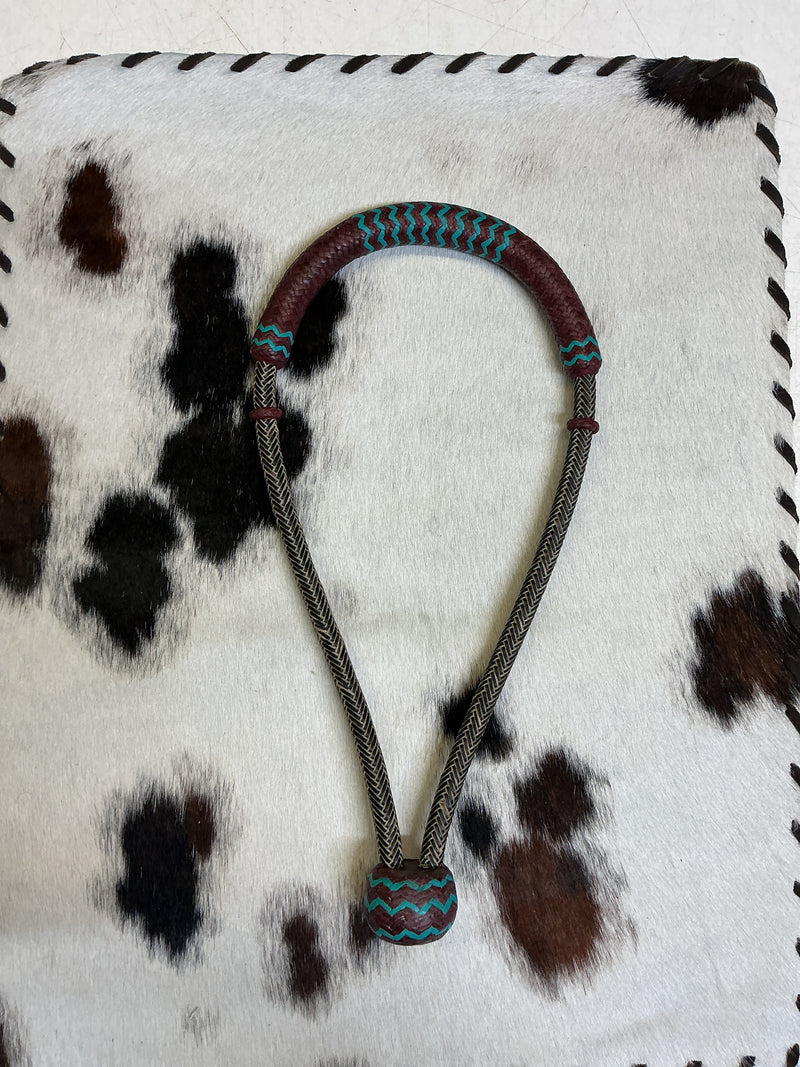 18 Plait 3/8" Rawhide Bosalita