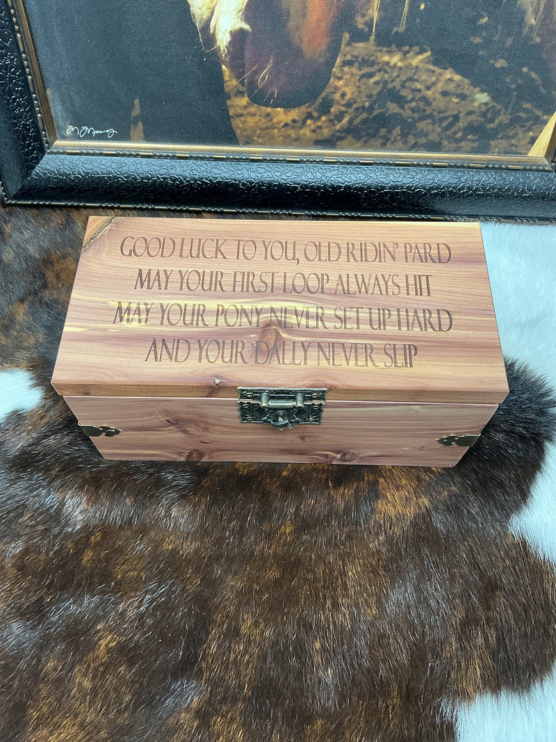 Handmade Cedar Box