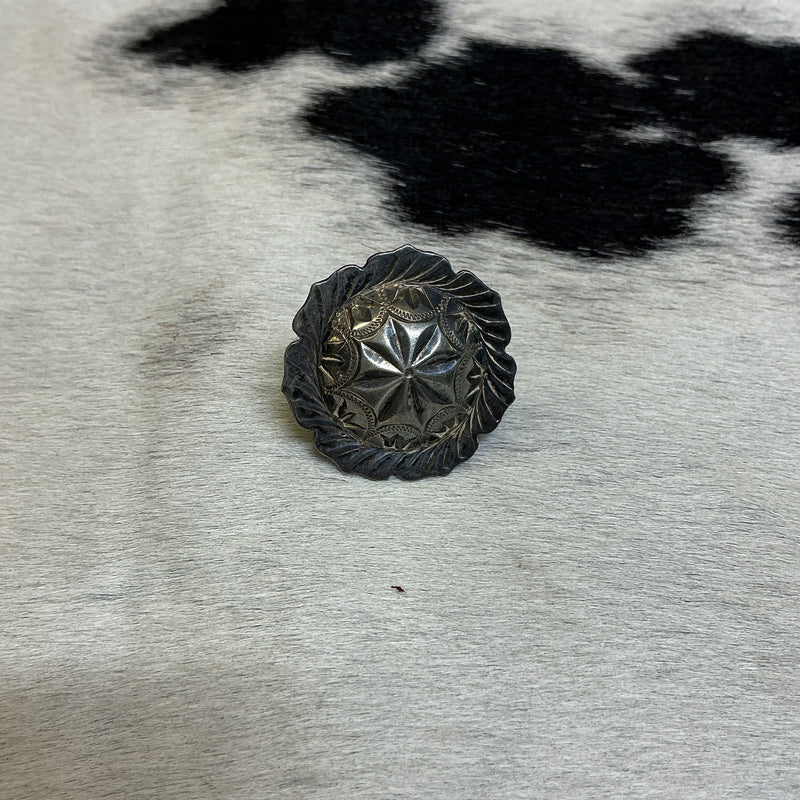 Vintage Sterling Silver Scarf Slide