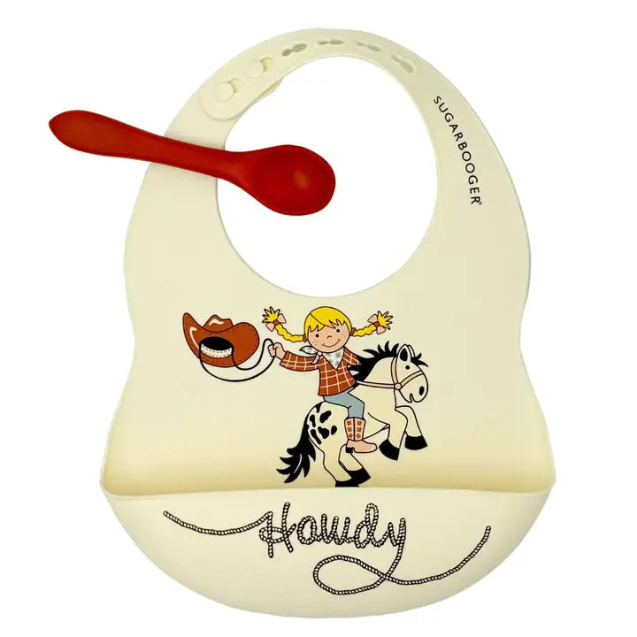 Fresh & Messy Silicone Bib & Spoon Set
