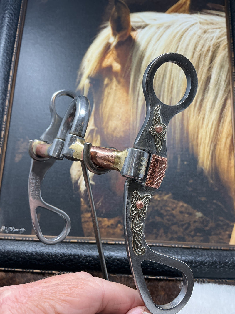 HR05- Short Shank Correction Port Mouth Bit