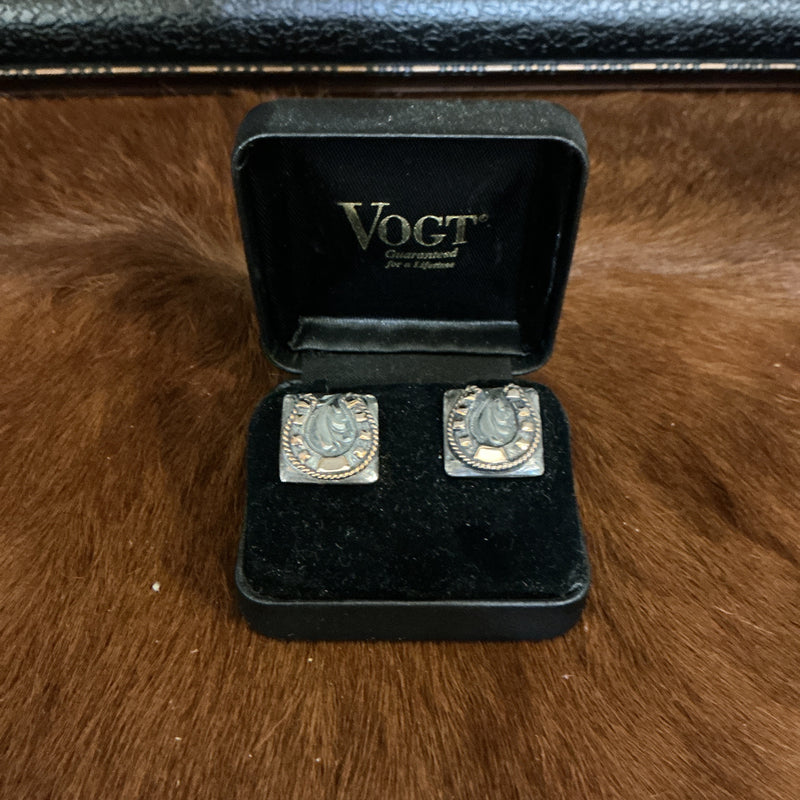 Vogt Lucky Horseshoe Cufflinks