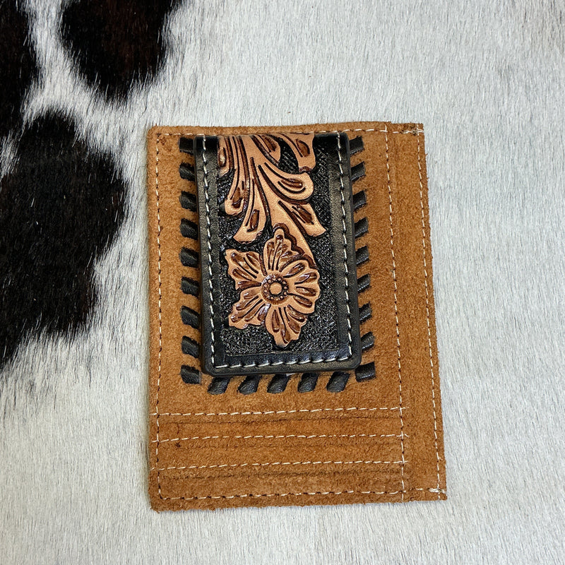 Rough Out Money Clip Wallet