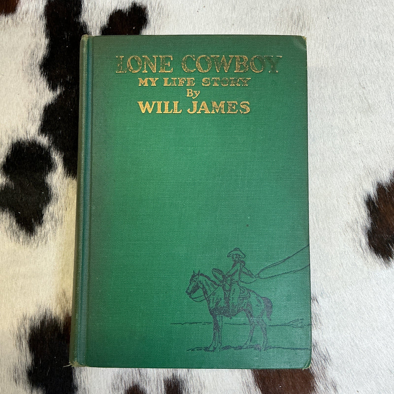 Will James "Lone Cowboy" 1st Edition Hardcover