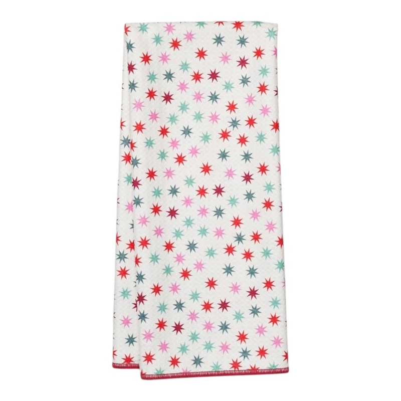 Anywhere Towel Reversible - Cowgirl Christmas