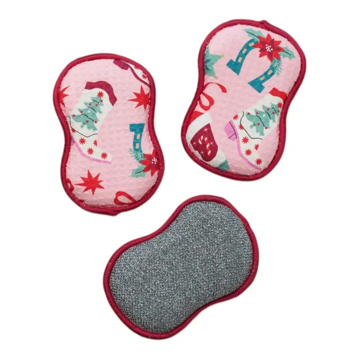 Kitchen Sponges - Cowgirl Christmas