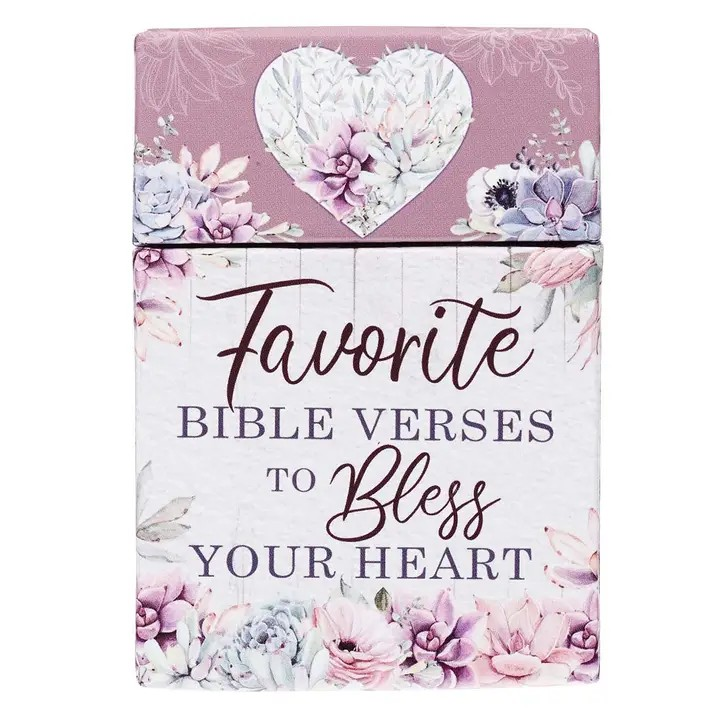Box of Blessings- Favorite Bible Verses to Bless Your Heart