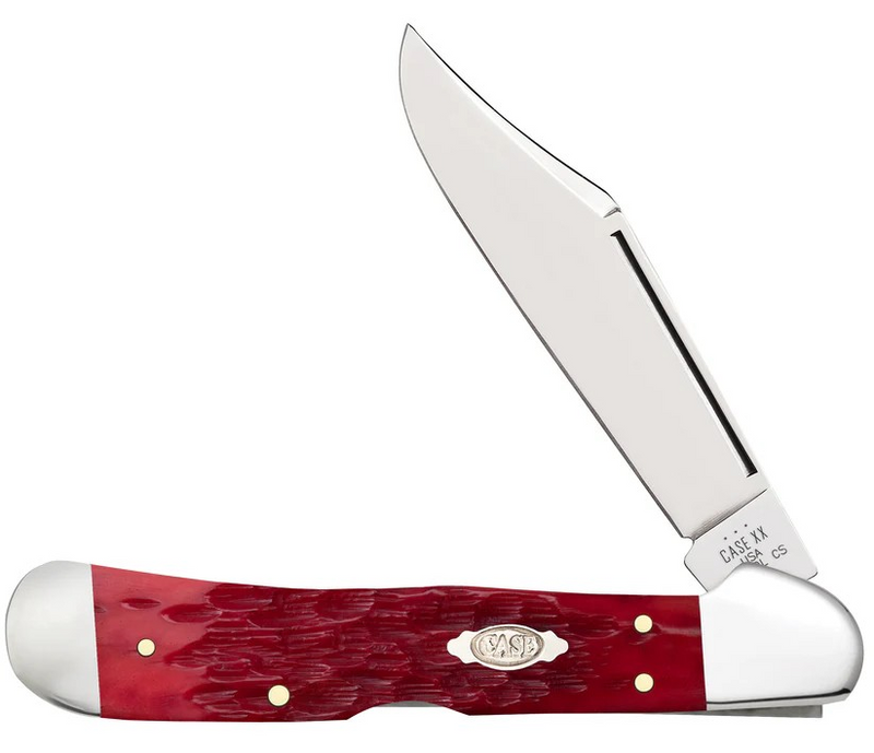 Case Dark Red Bone Copperlock