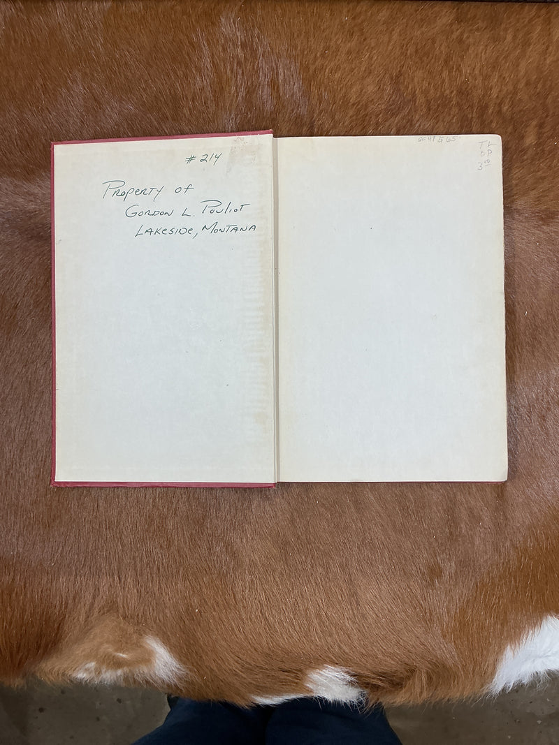 Will James "All In The Day's Riding" 1st Reprint Edition Hardcover
