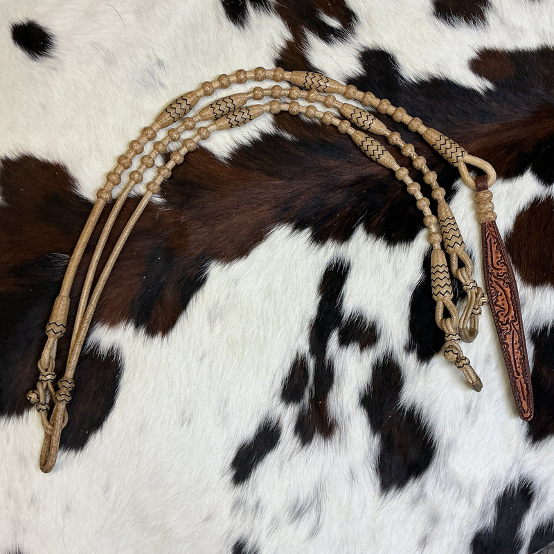30 Plait Oklahoma w/Accents Reins & Romal