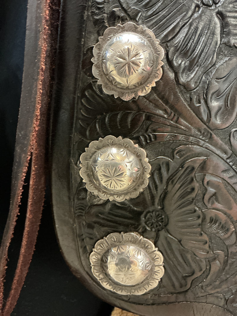 Keystone Bros. 13 1/2" Show Saddle w/Silver