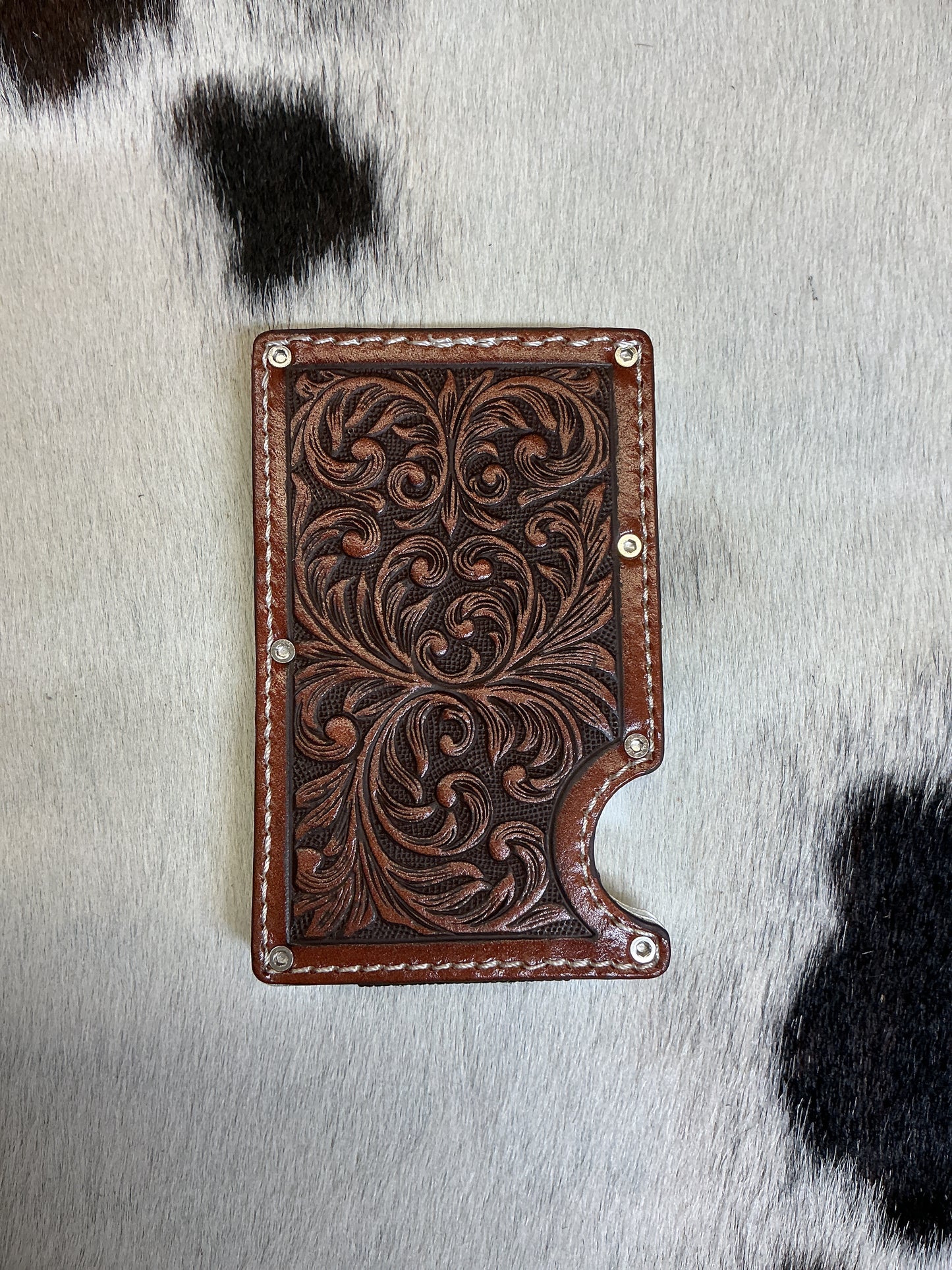 Carbon Fiber Smart Wallet w/Scroll Tooling