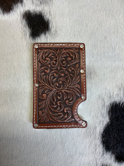 Carbon Fiber Smart Wallet w/Scroll Tooling