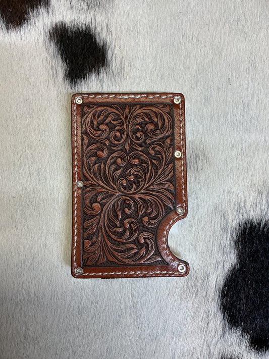 Carbon Fiber Smart Wallet w/Scroll Tooling