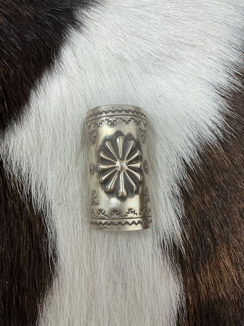 Stamped Sterling Silver Hair Cuff