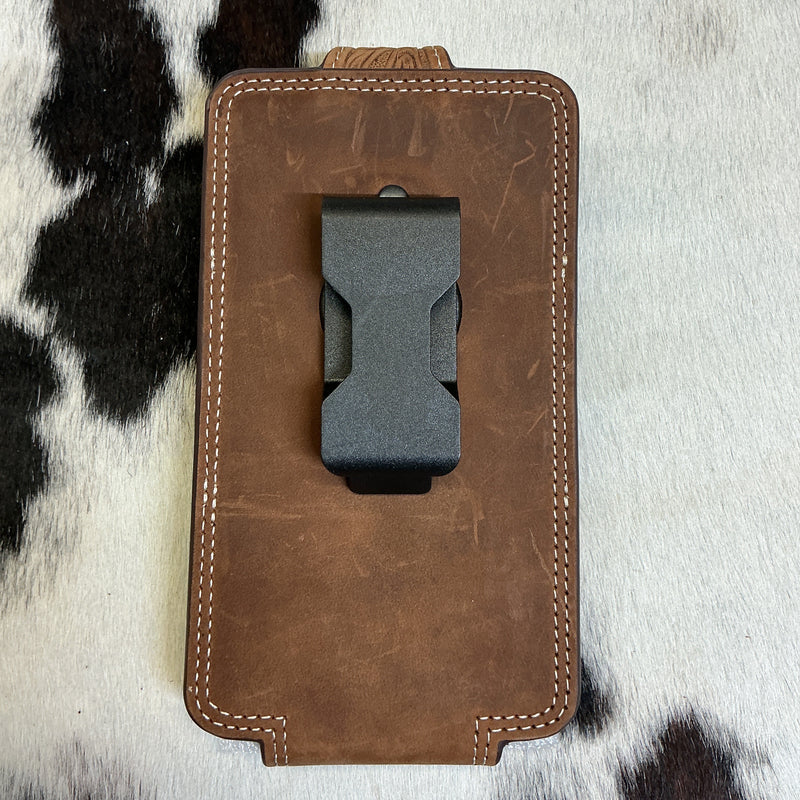 Floral Carved Cell Phone Case