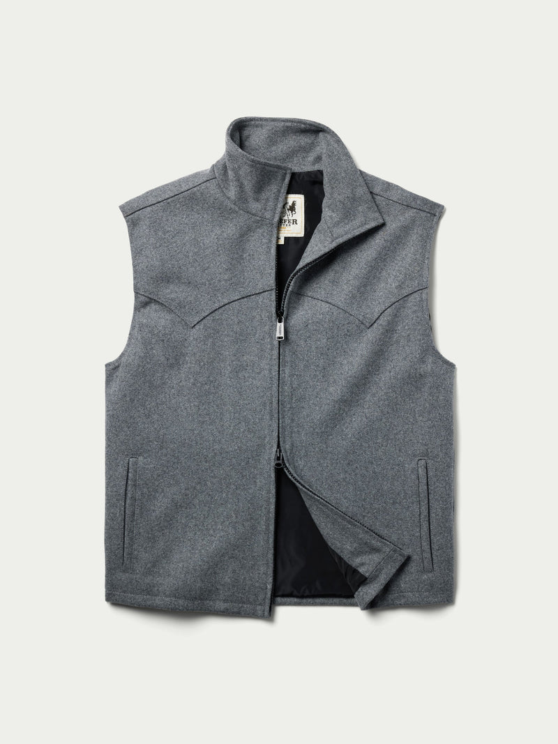 Wool Arena Vest - Heather Gray