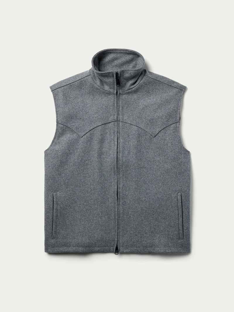 Wool Arena Vest - Heather Gray