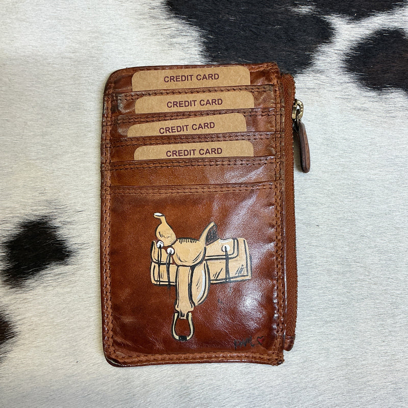 Hand Painted Card Wallets
