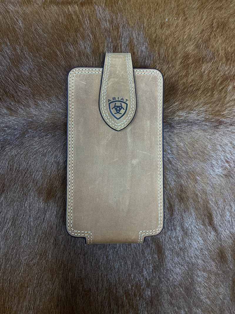 Roughout Leather Cell Phone Case