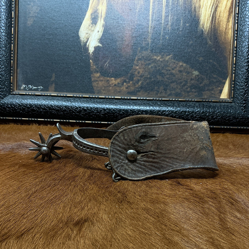 Vintage North & Judd Spurs w/Straps