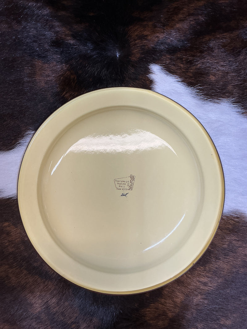 Vintage Monterrey Western Ware Enamelware Plates